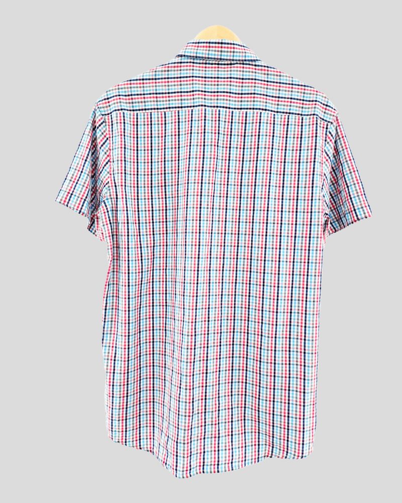 Camisa Manga Corta Hombre Marca Nacional de Hombre Talle 39