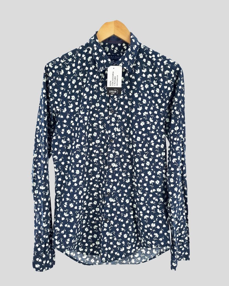 Camisa Manga Larga Hombre Zara de Hombre Talle S