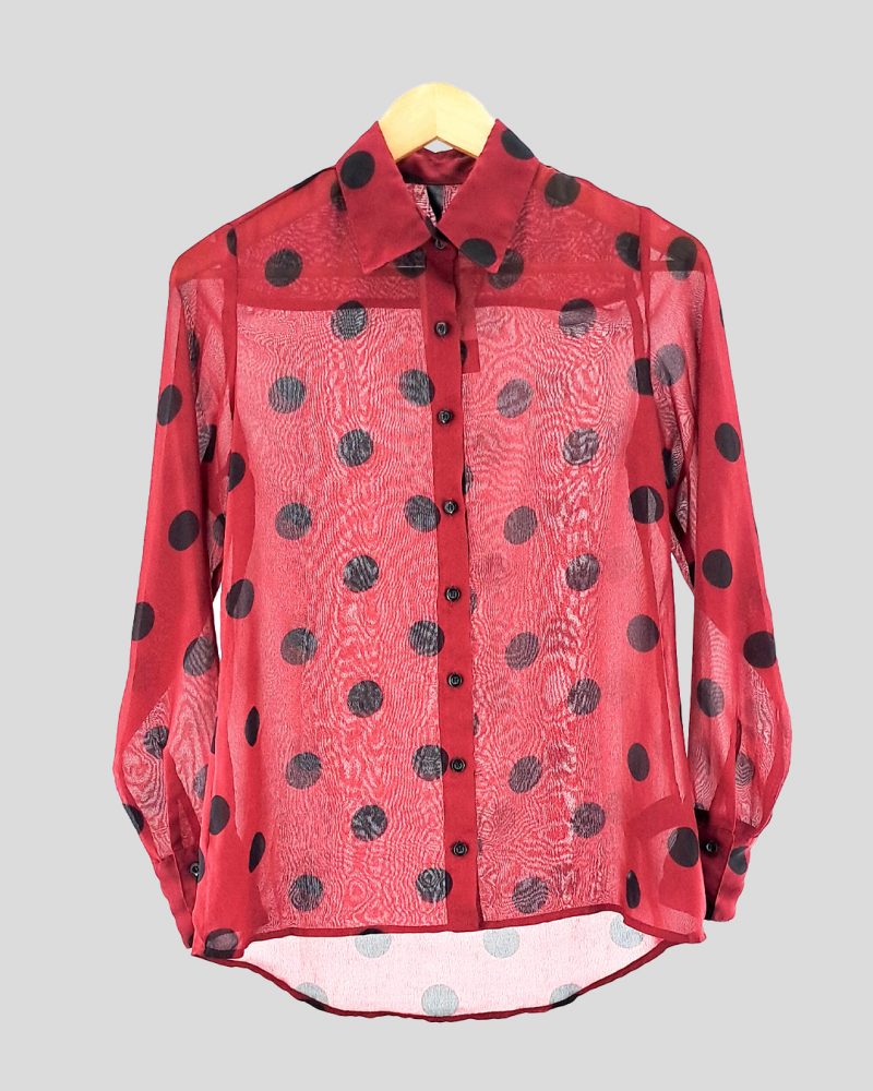 Camisa Manga Larga Liviana Mujer Ona Saez de Mujer Talle S