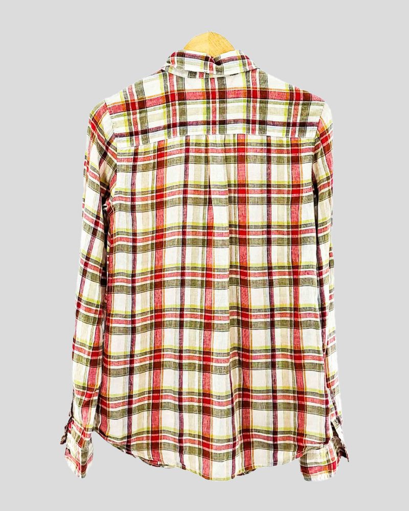 Camisa Manga Larga Liviana Mujer Tommy Hilfiger de Mujer Talle 6