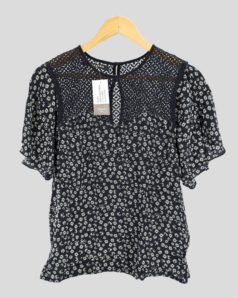 Blusa Manga Corta Akiabara de Mujer Talle 2