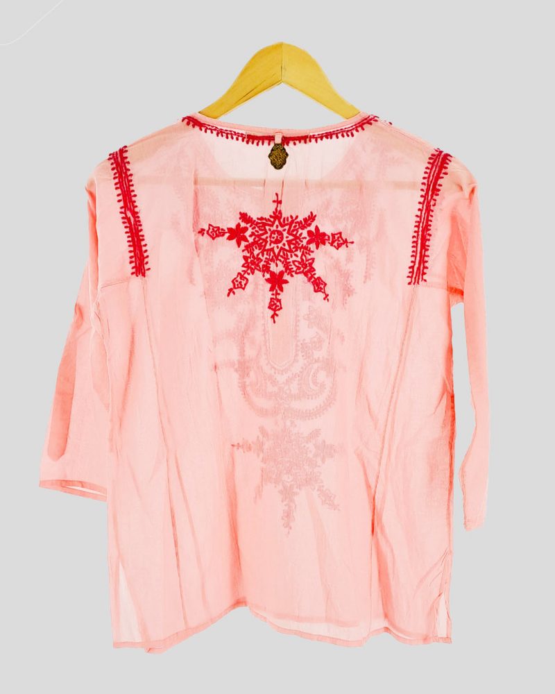 Blusa Manga Larga Liviana Rapsodia de Mujer Talle L