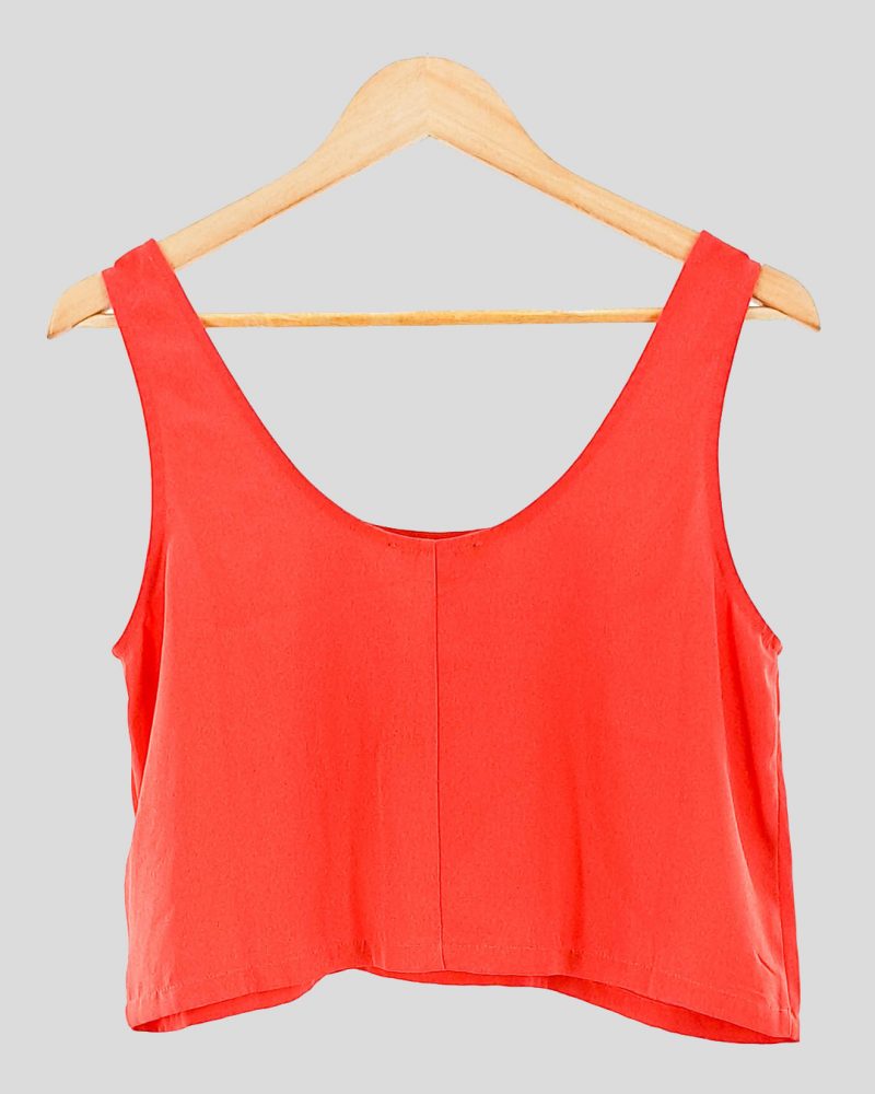 Blusa Sin Mangas Forever 21 de Mujer Talle M