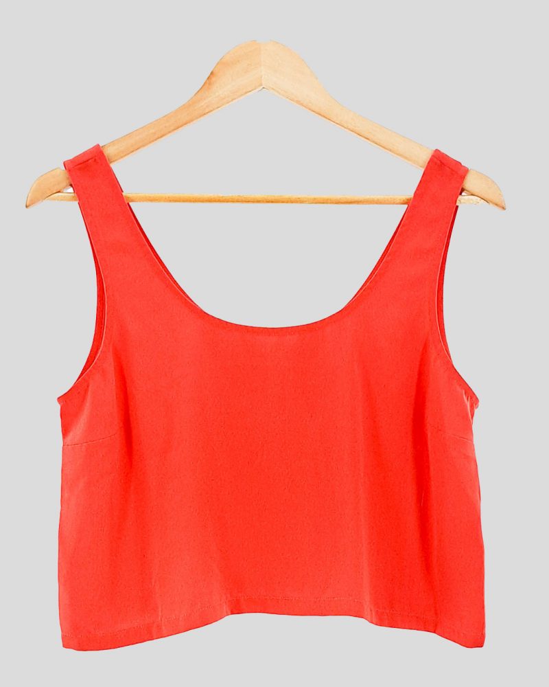 Blusa Sin Mangas Forever 21 de Mujer Talle M