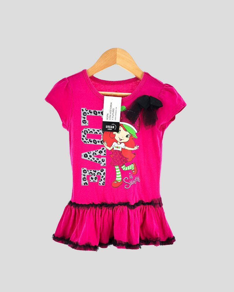 Remera Strawberry de Nena Talle 4