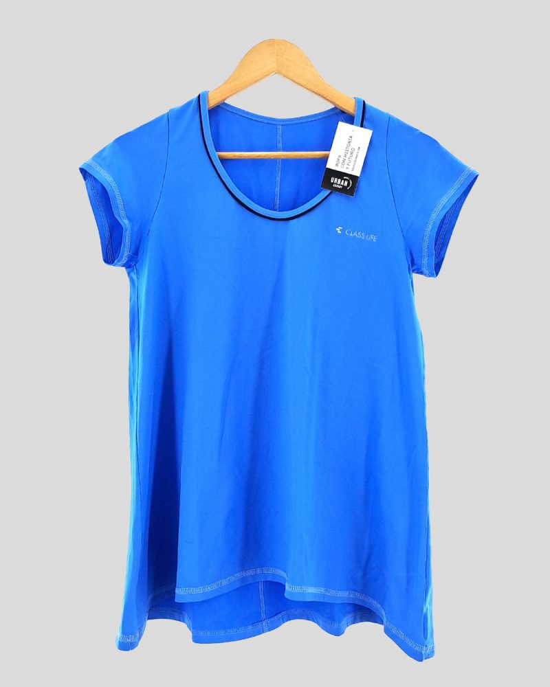 Remera Deportiva Class Life de Mujer Talle S