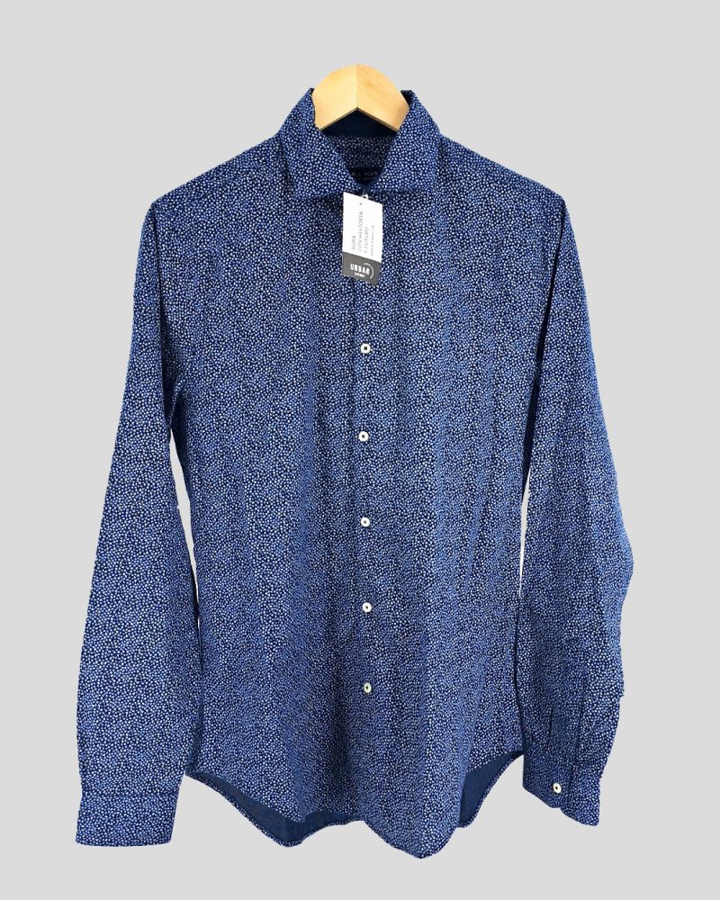 Camisa Manga Larga Hombre Zara de Hombre Talle M