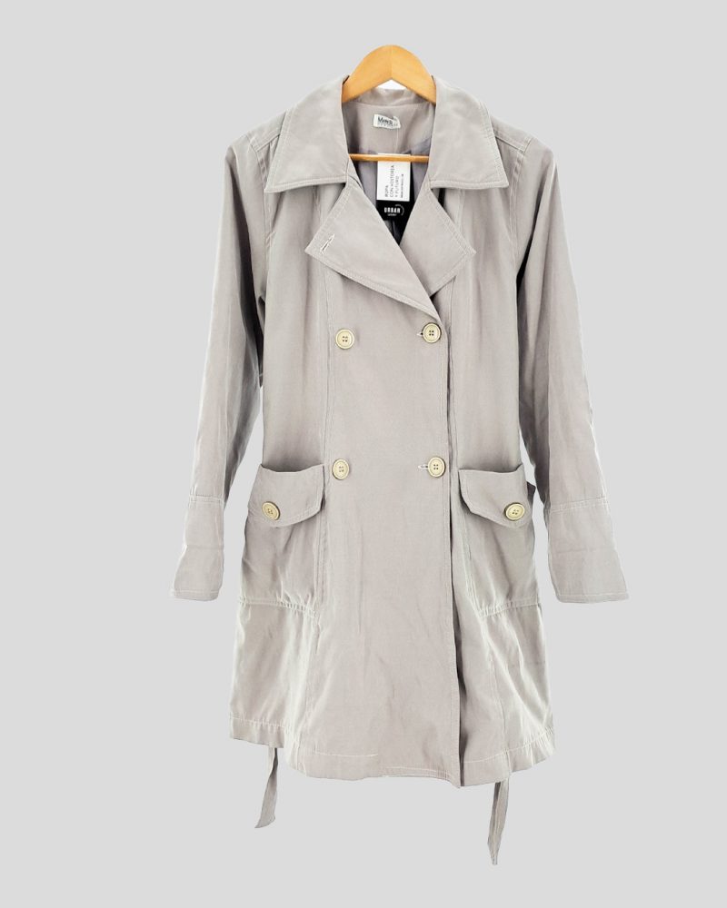 Trench Marca Nacional de Mujer Talle 2