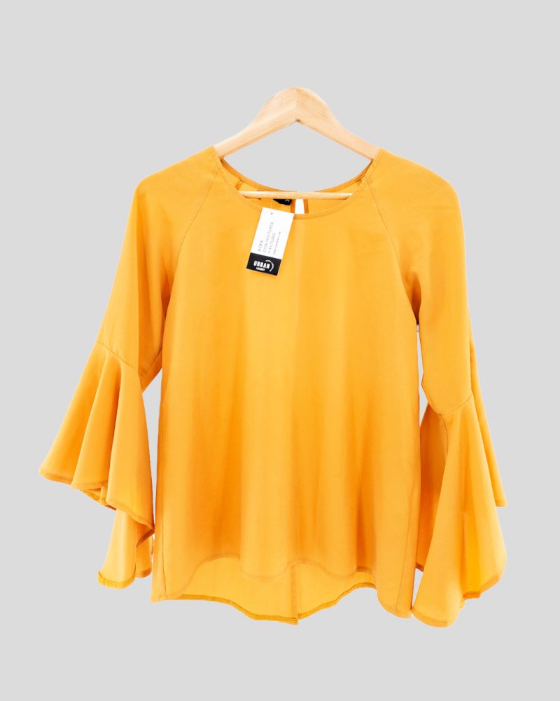 Blusa Manga Larga Liviana Urko de Mujer Talle 2