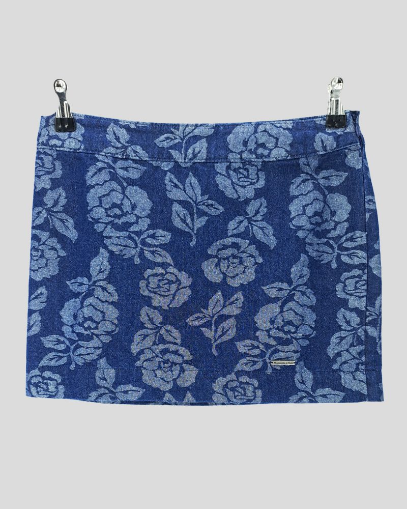 Pollera Verano Abercrombie de Mujer Talle XS