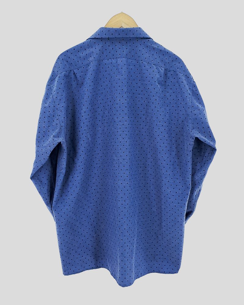 Camisa Manga Larga Hombre Di Varezzi de Hombre Talle 48