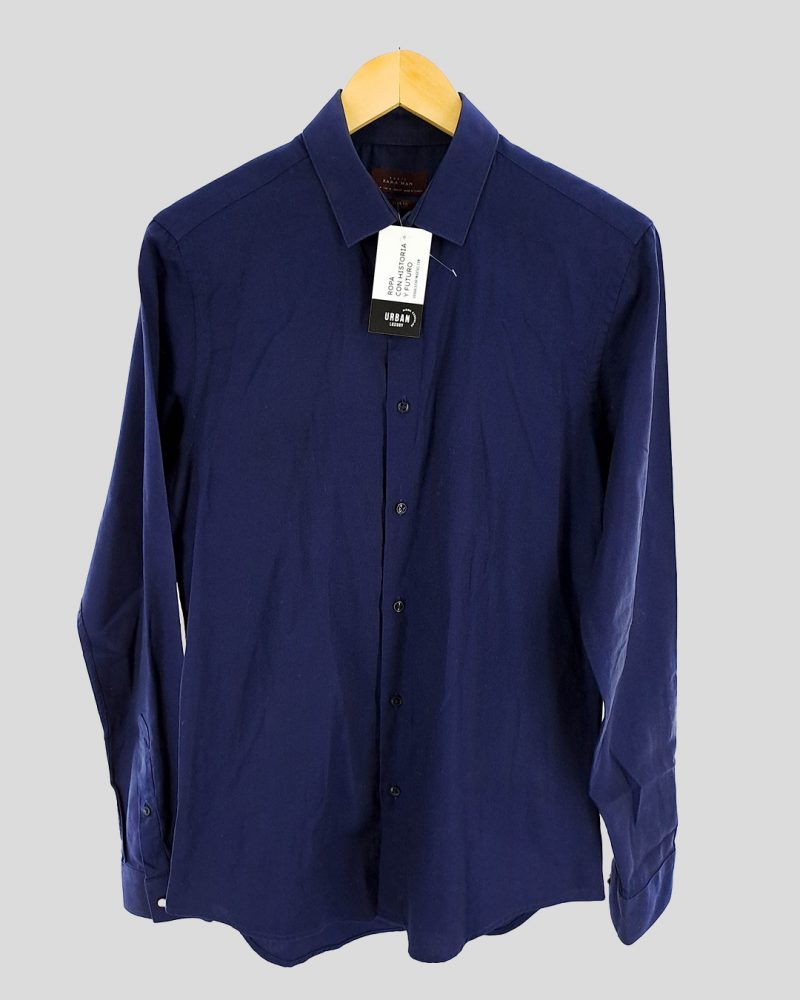 Camisa Manga Larga Hombre Zara de Hombre Talle M