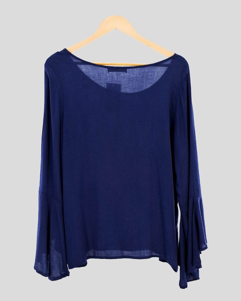 Blusa Manga Larga Liviana De Pies A Cabeza de Mujer Talle L