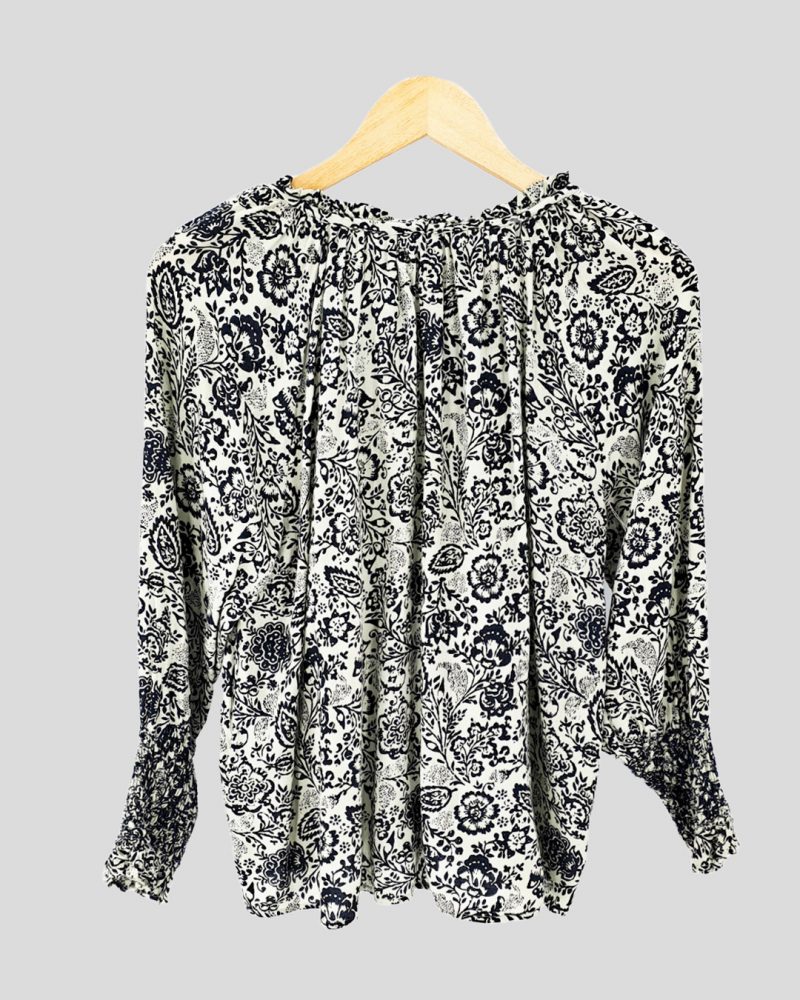 Blusa Manga Larga Liviana Akiabara de Mujer Talle L