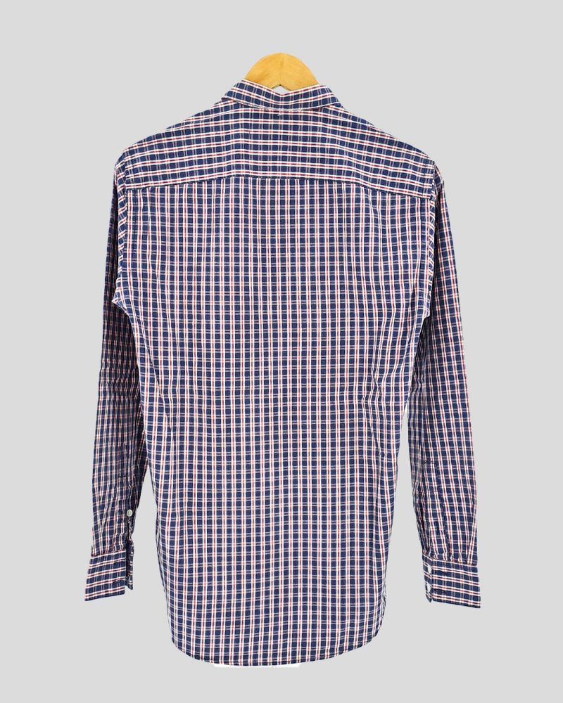 Camisa Manga Larga Hombre Bowen de Hombre Talle S