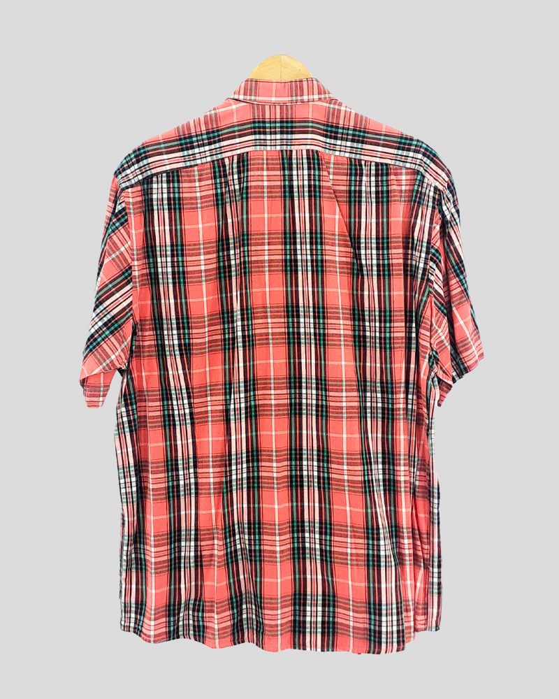 Camisa Manga Corta Hombre Christian Dior de Hombre Talle 44