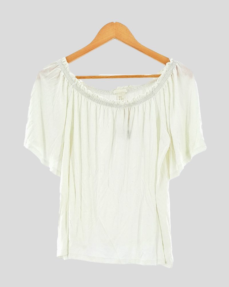 Blusa Manga Corta H&M de Mujer Talle M