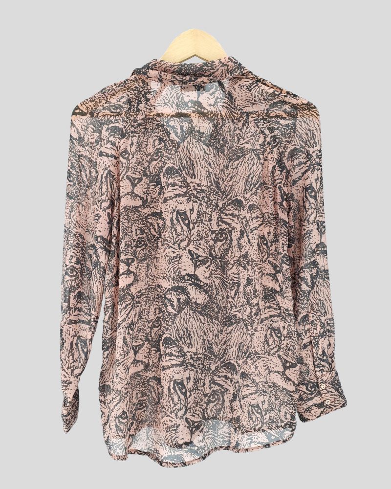 Camisa Manga Larga Liviana Mujer Inedita de Mujer Talle S