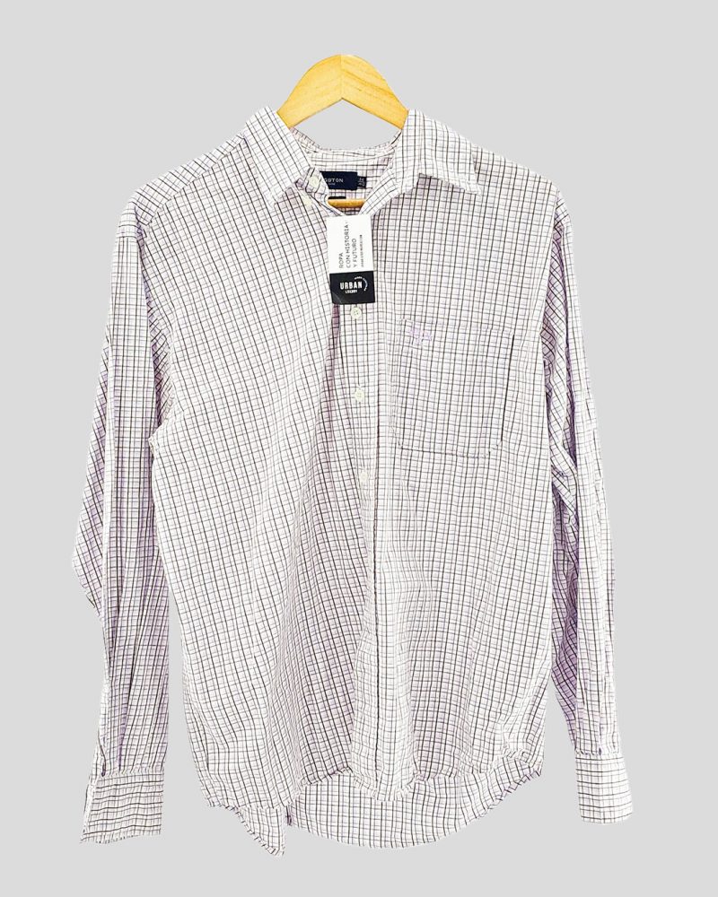 Camisa Manga Larga Hombre Kevingston de Hombre Talle M