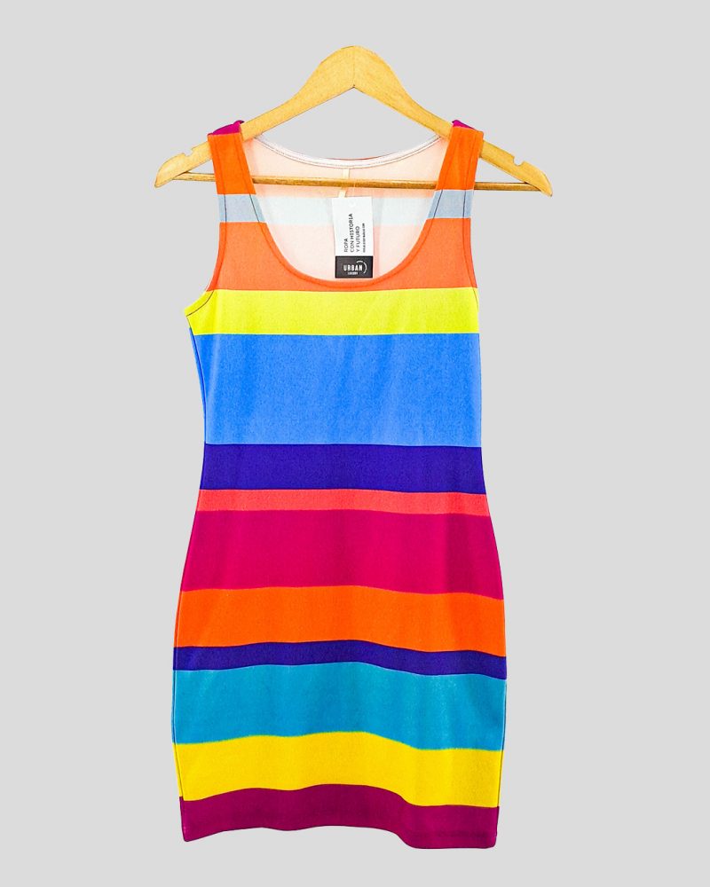 Vestido corto verano Marca Nacional de Mujer Talle XS