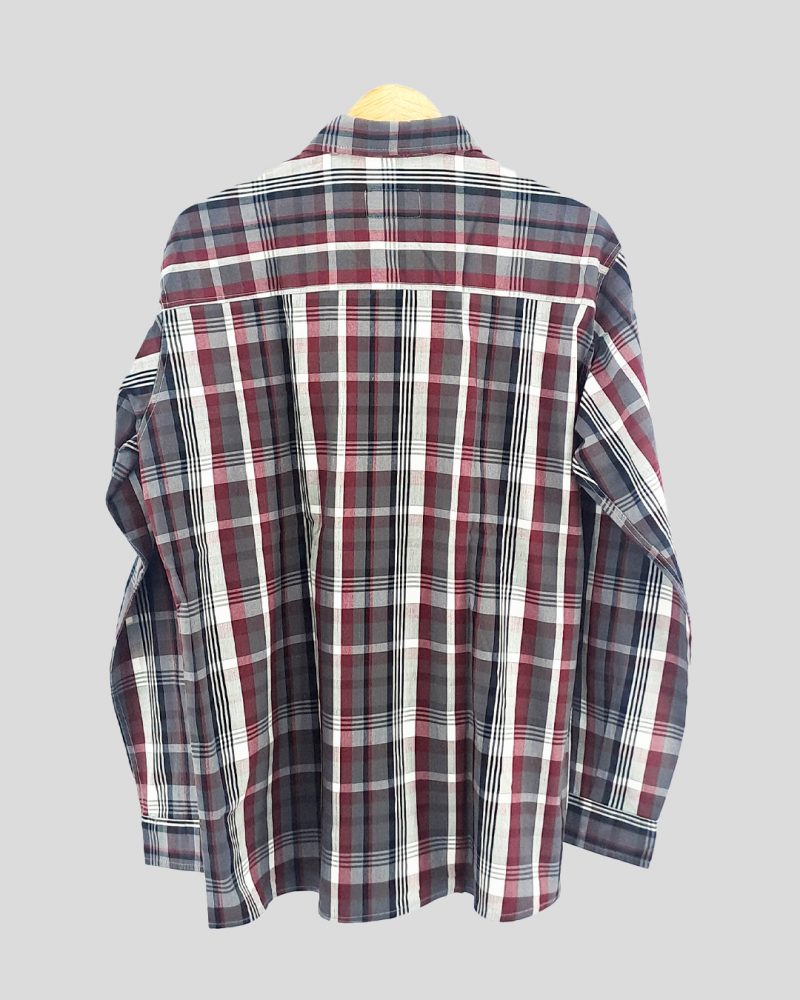 Camisa Manga Larga Hombre Marca Nacional de Hombre Talle XXL