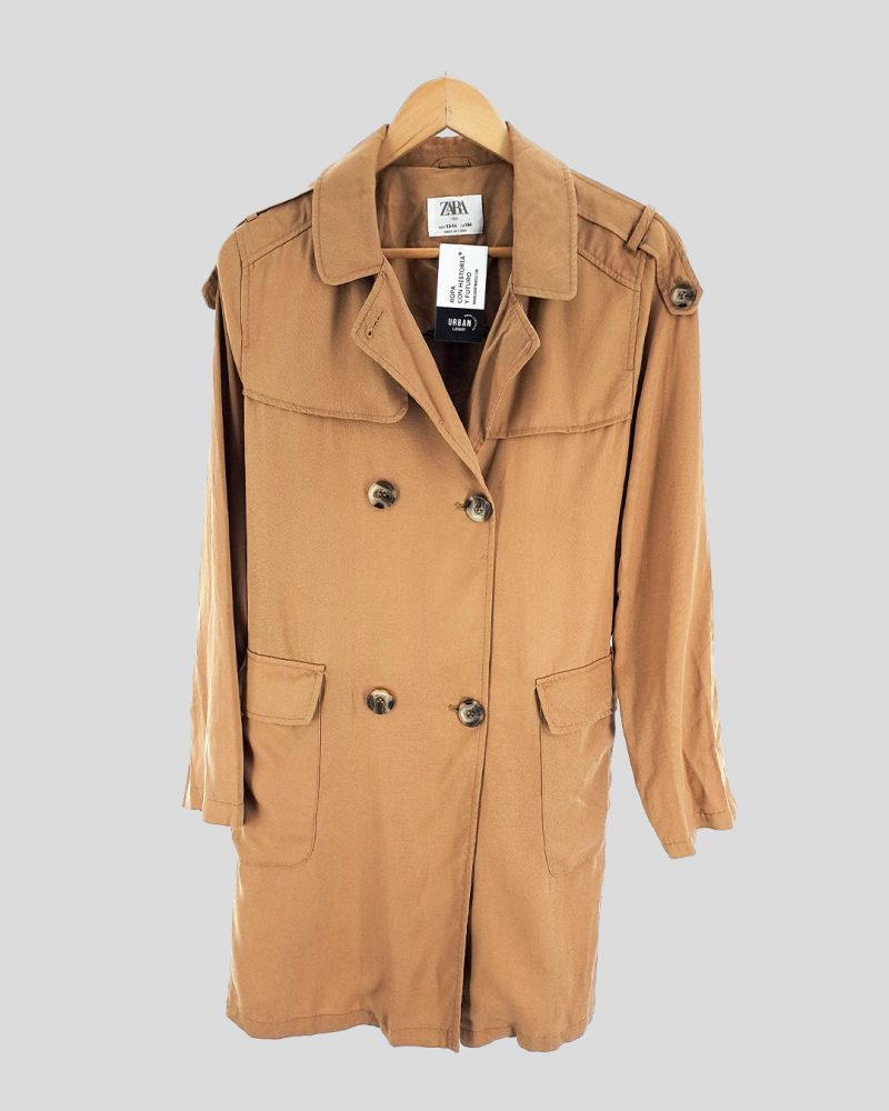 Trench Zara de Chica Talle 13