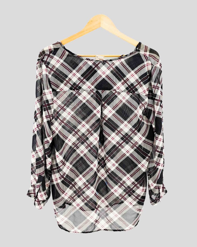 Blusa Manga Larga Liviana nmd de Mujer Talle 48