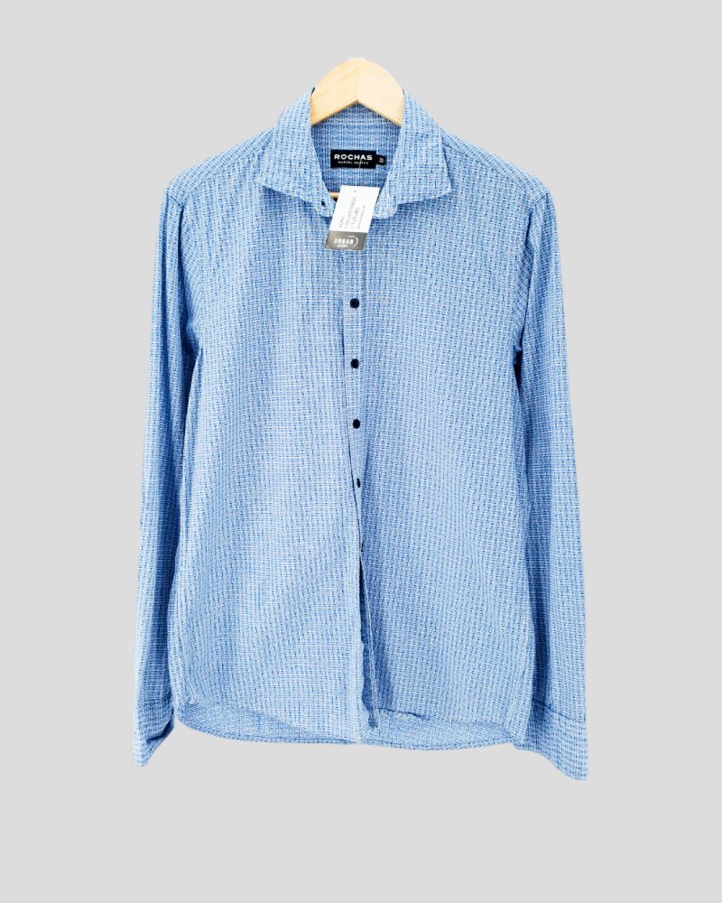 Camisa Manga Larga Hombre Rochas de Hombre Talle M