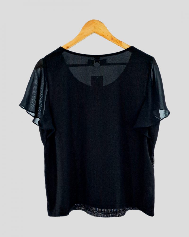 Blusa Manga Corta Estancias de Mujer Talle 4