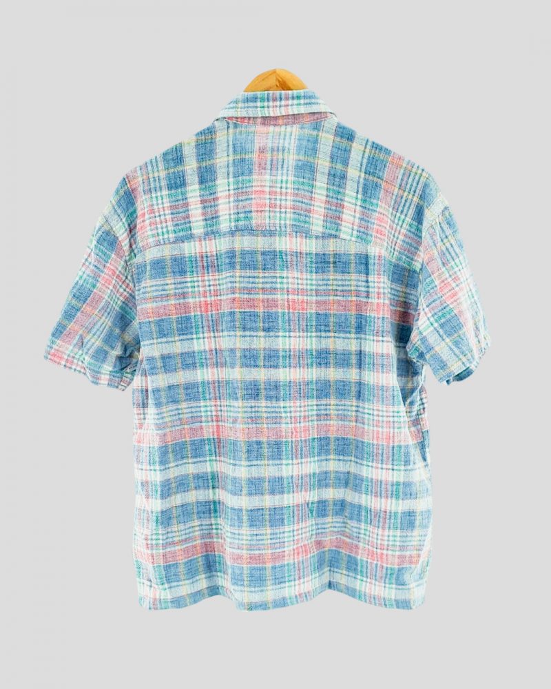 Camisa Manga Corta Hombre Rever Pass de Hombre Talle M