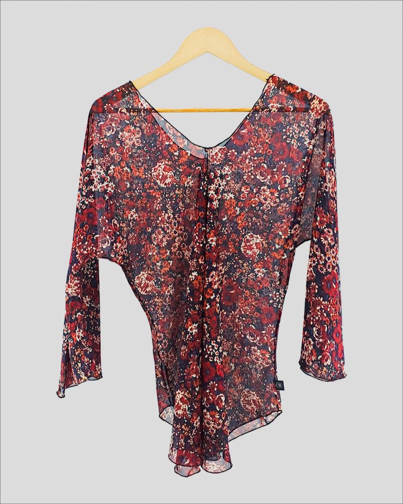 Blusa Manga Larga Liviana Marca Nacional de Mujer Talle 1