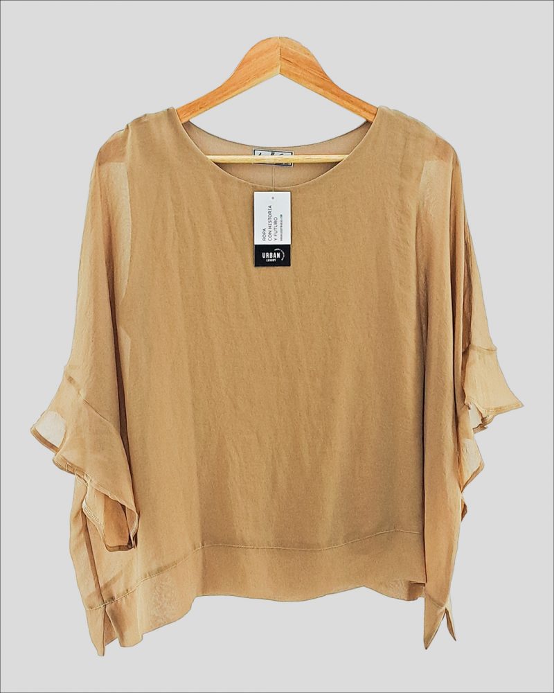 Blusa Manga Corta Marca Nacional de Mujer Talle S