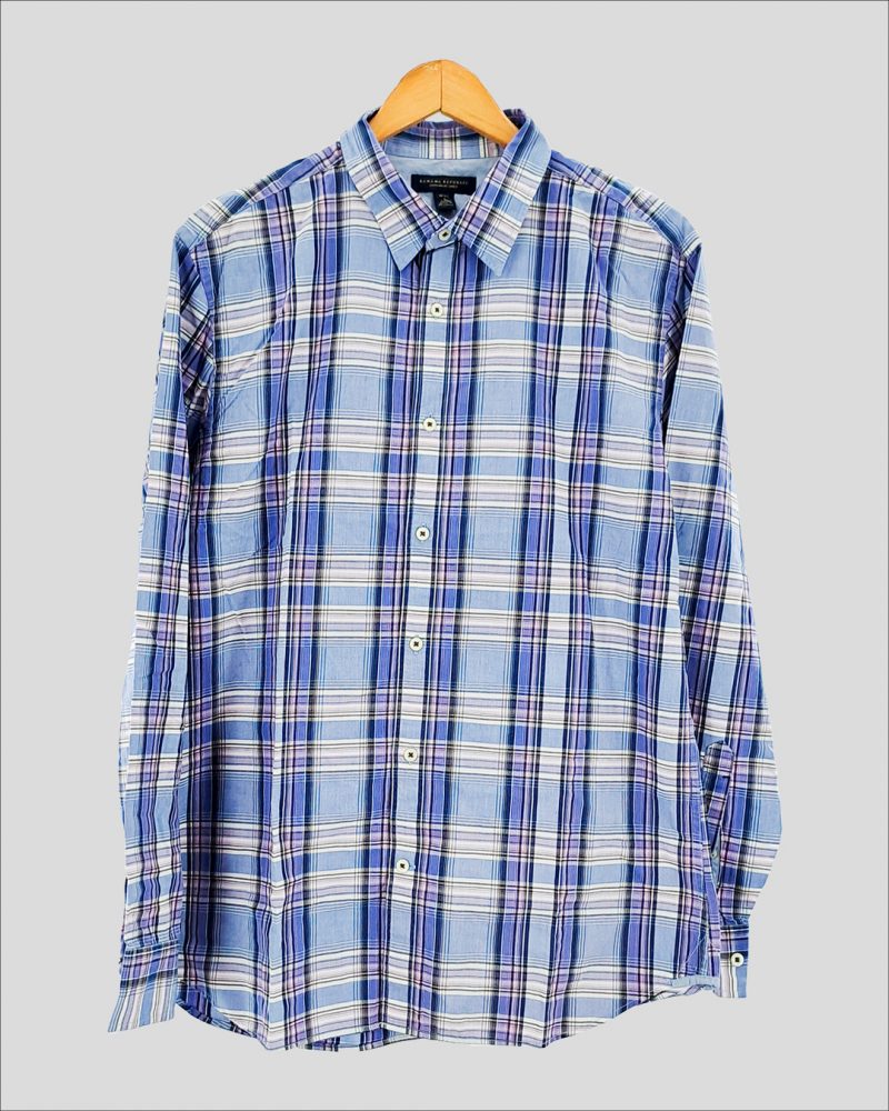 Camisa Manga Larga Hombre Banana Republic de Hombre Talle L