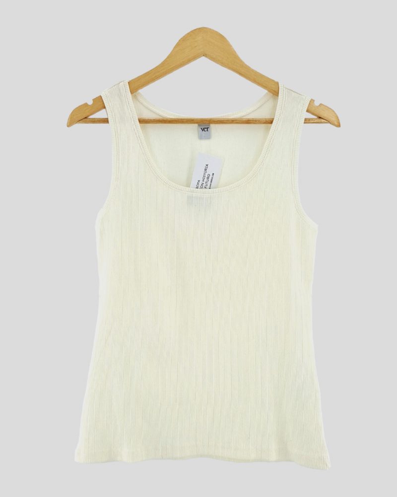 Musculosa Basica Ver de Mujer Talle XL