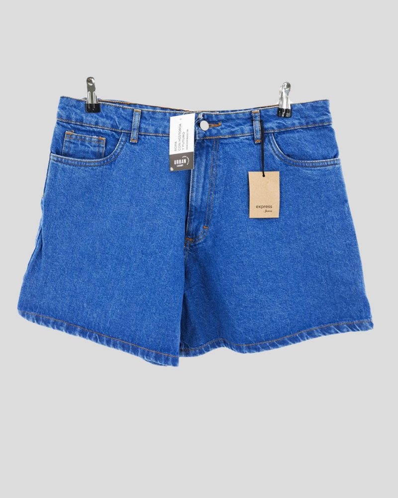 Short de Jean Express de Mujer Talle 32