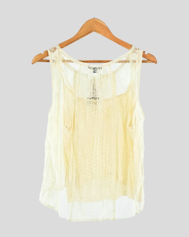 Blusa Sin Mangas American Eagle de Mujer Talle M