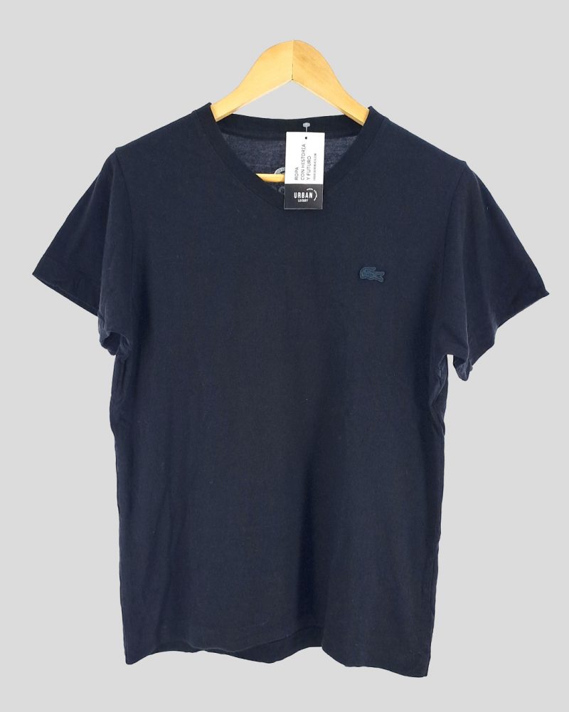 Remera Basica Lacoste de Hombre Talle 4