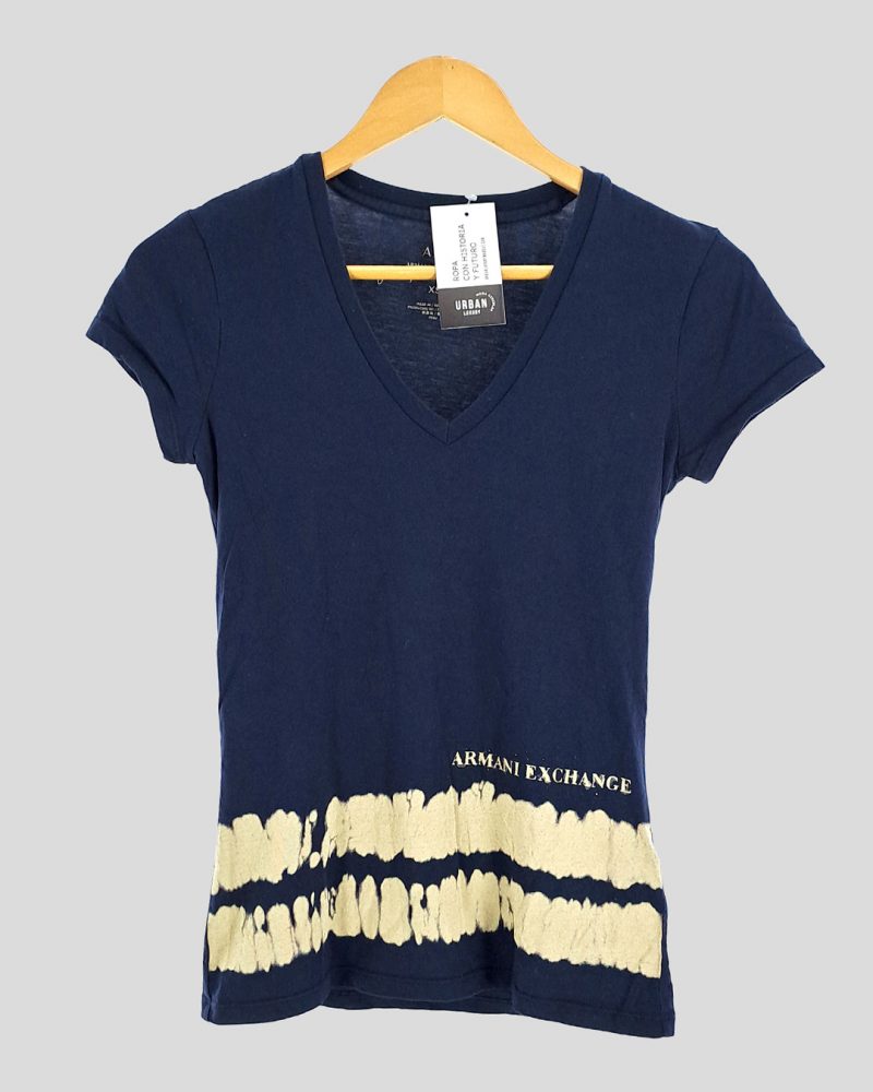 Remera Armani Exchange de Mujer Talle XS