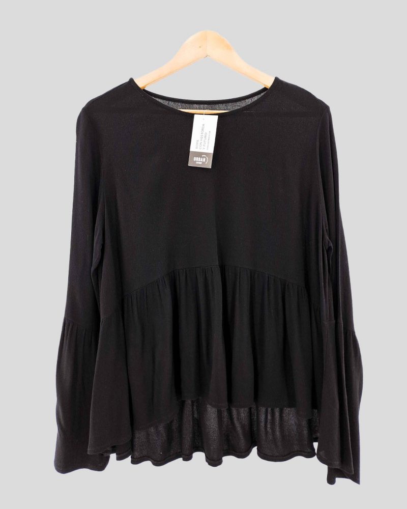 Blusa Manga Larga Liviana System de Mujer Talle M