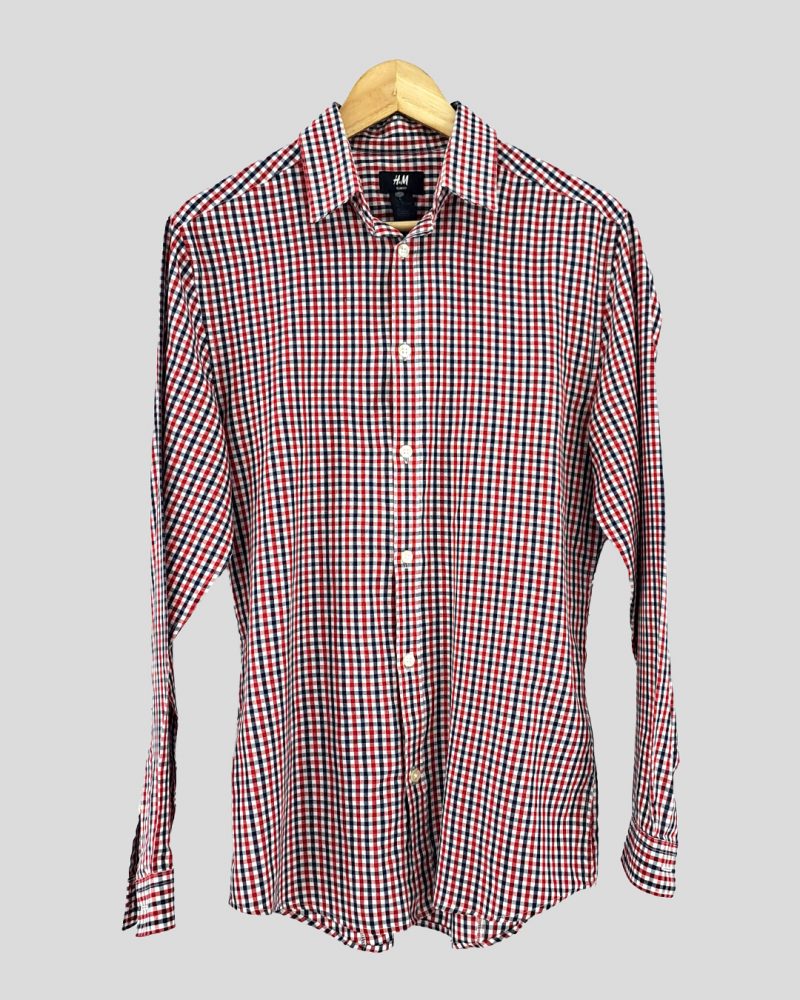 Camisa Manga Larga Hombre H&M de Hombre Talle M