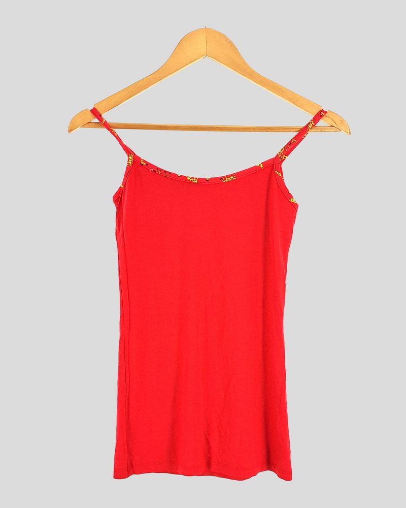 Musculosa Basica Marca Nacional de Mujer Talle XS