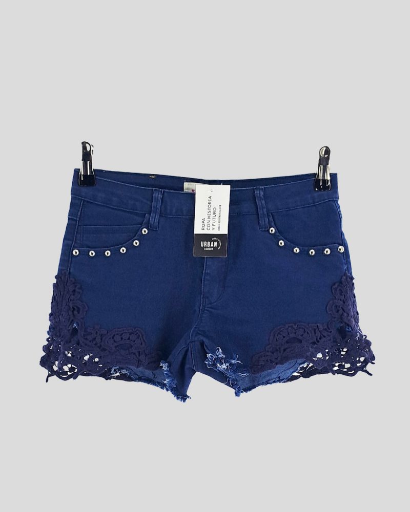 Short de Jean Motivi de Mujer Talle 34