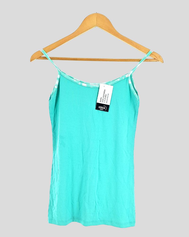 Musculosa Basica Marca Nacional de Mujer Talle XS