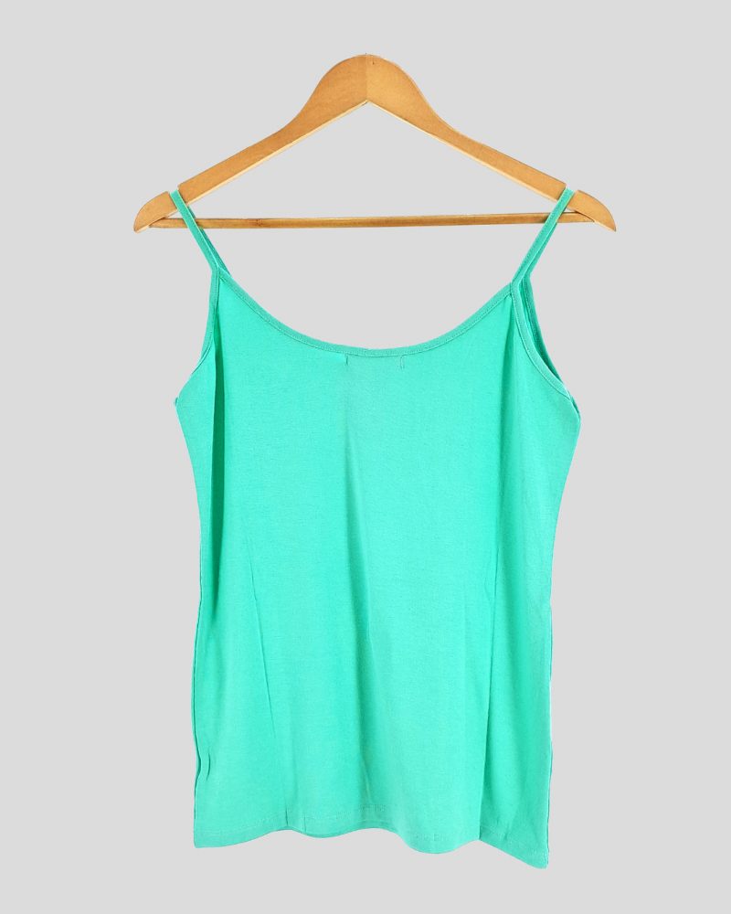 Musculosa Basica Marca Nacional de Mujer Talle S