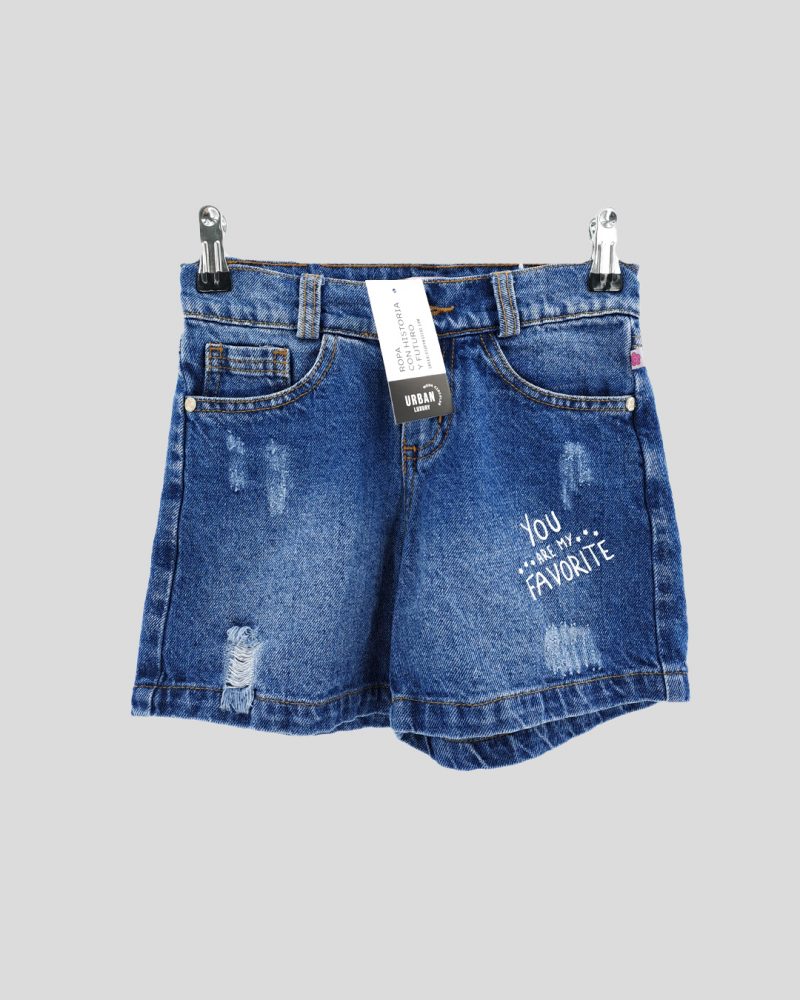 Short de Jean Marca Nacional de Chica Talle 10