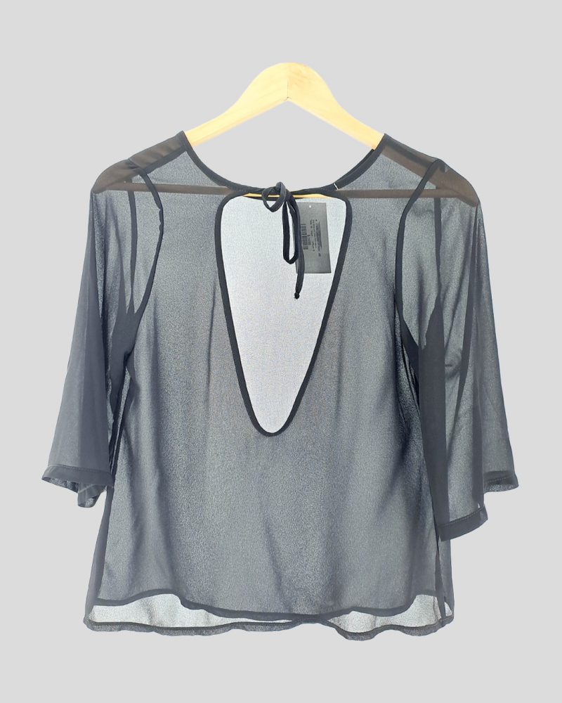 Blusa Manga Corta Marca Nacional de Mujer Talle M