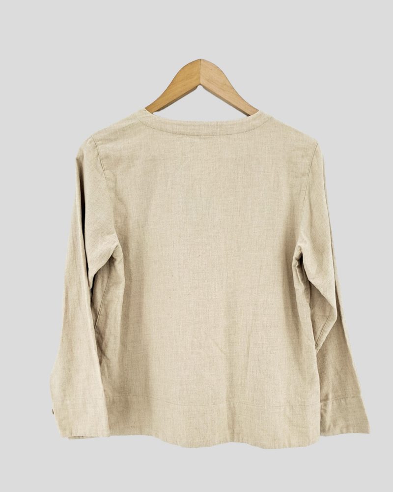 Blusa Manga Larga Invierno Marca Nacional de Mujer Talle S