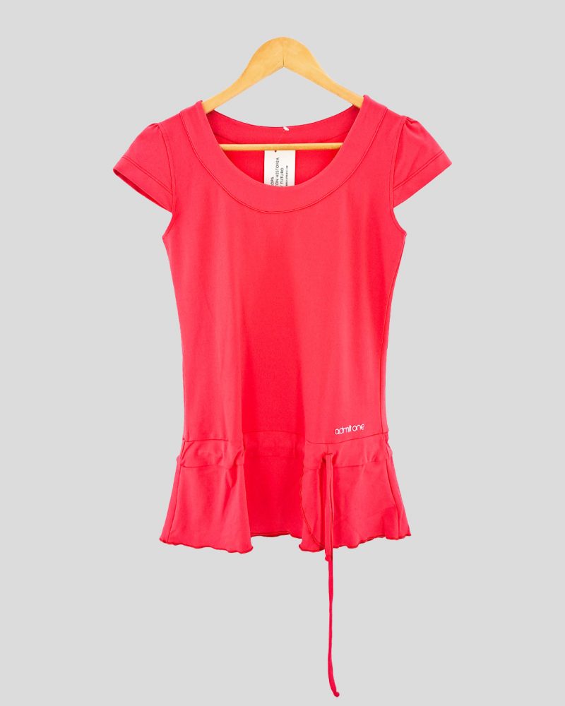 Remera Deportiva Admit One de Mujer Talle S