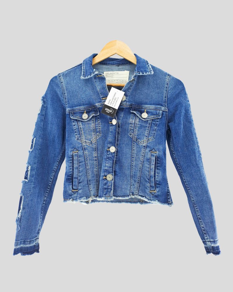 Campera Jean De La Ostia de Mujer Talle 1