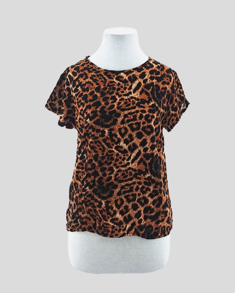 Blusa Manga Corta Marca Nacional de Mujer Talle 40